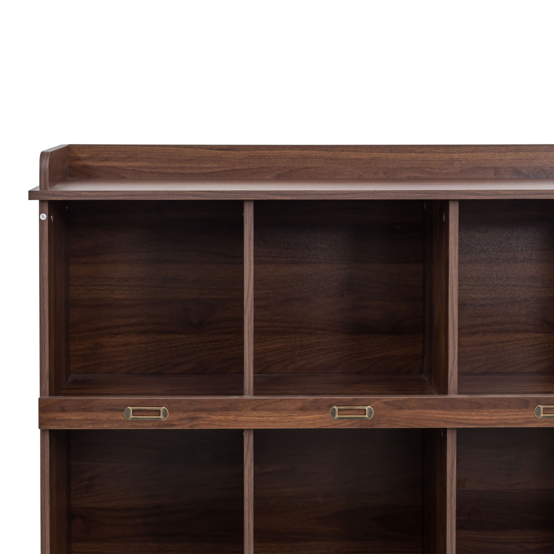 Bookcase w/ 10 Cubby Holes for Storage and Display | 47" Tall