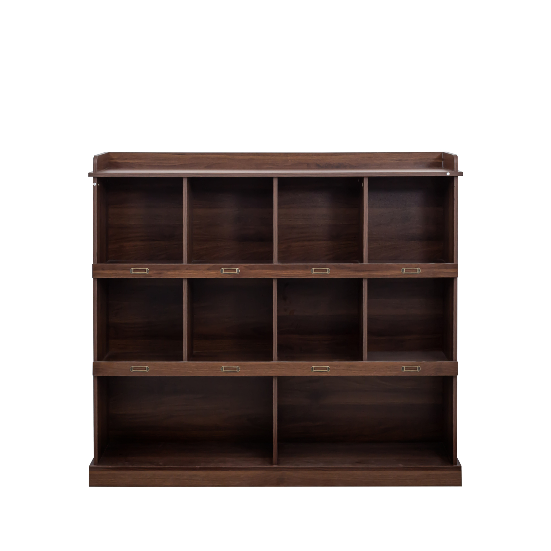 Bookcase w/ 10 Cubby Holes for Storage and Display | 47" Tall