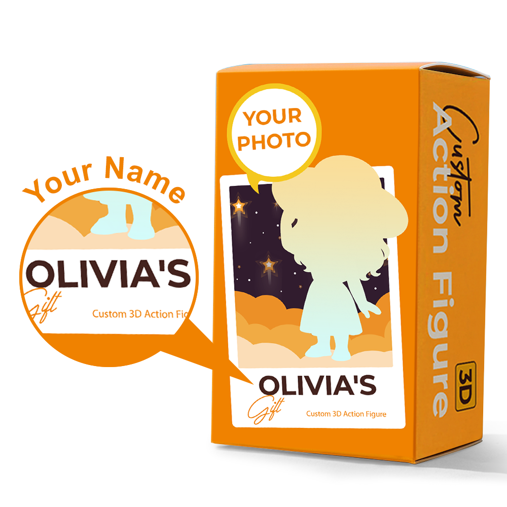 Free Figure Packaging Box – Supports Engraving - CustomFacePajamas