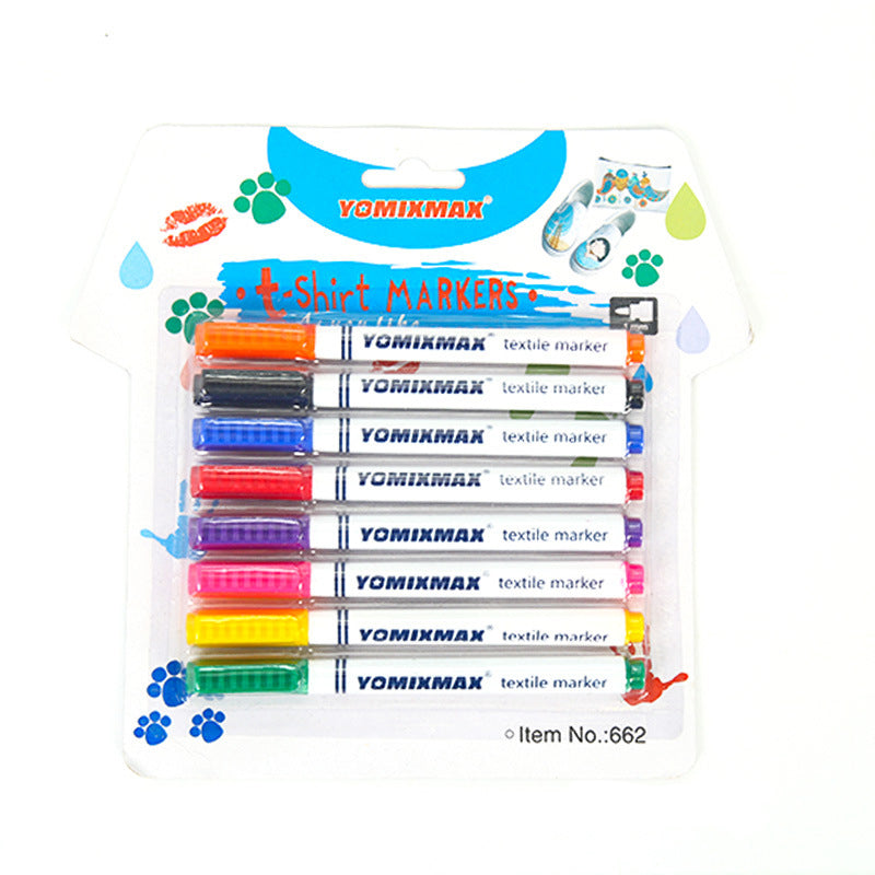 Children's DIY Coloring Strokes - 8 colors - CustomFacePajamas