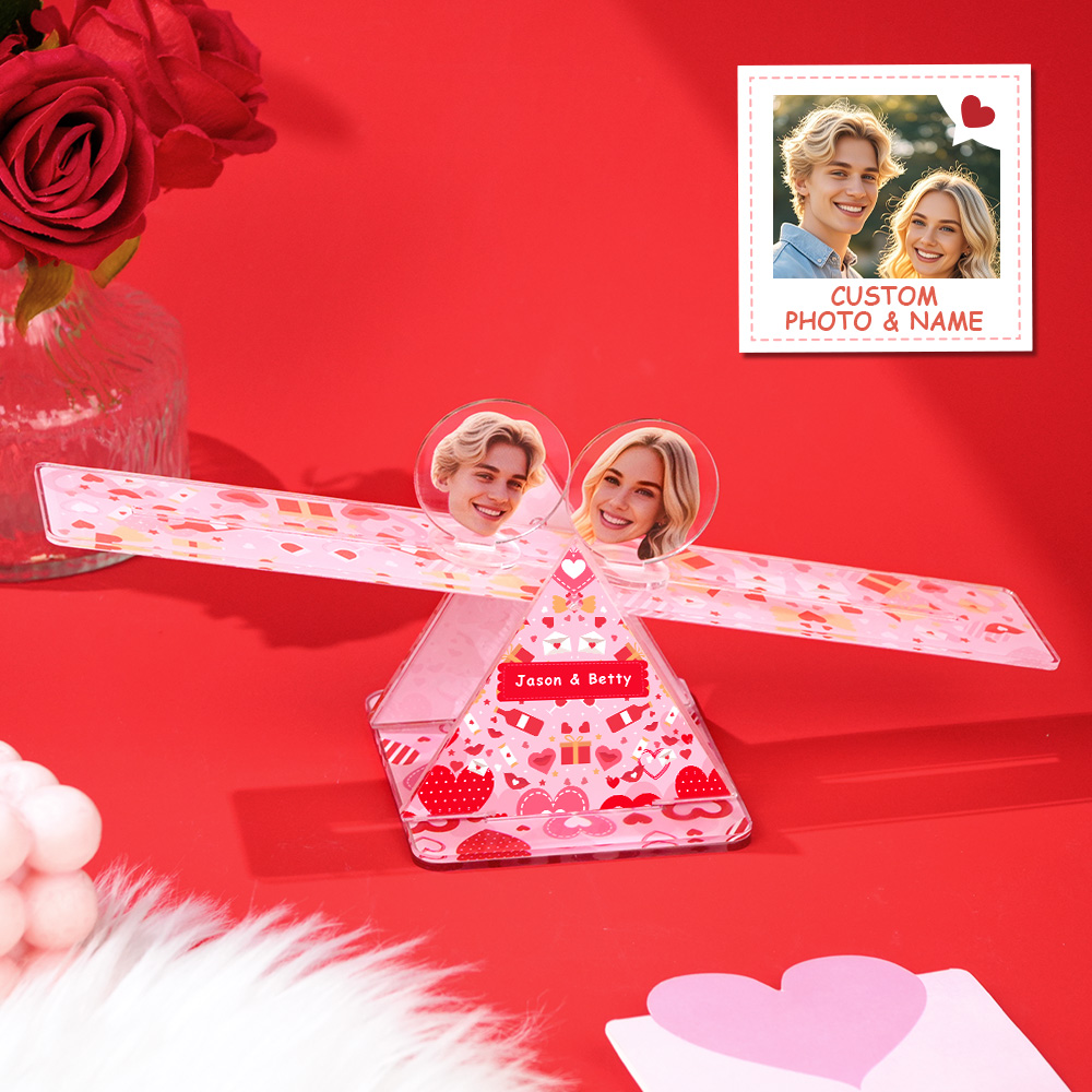 Custom Funny Couples Seesaw Decor The Perfect Valentine's Day Gift  Bring Love and Laughter for Couples