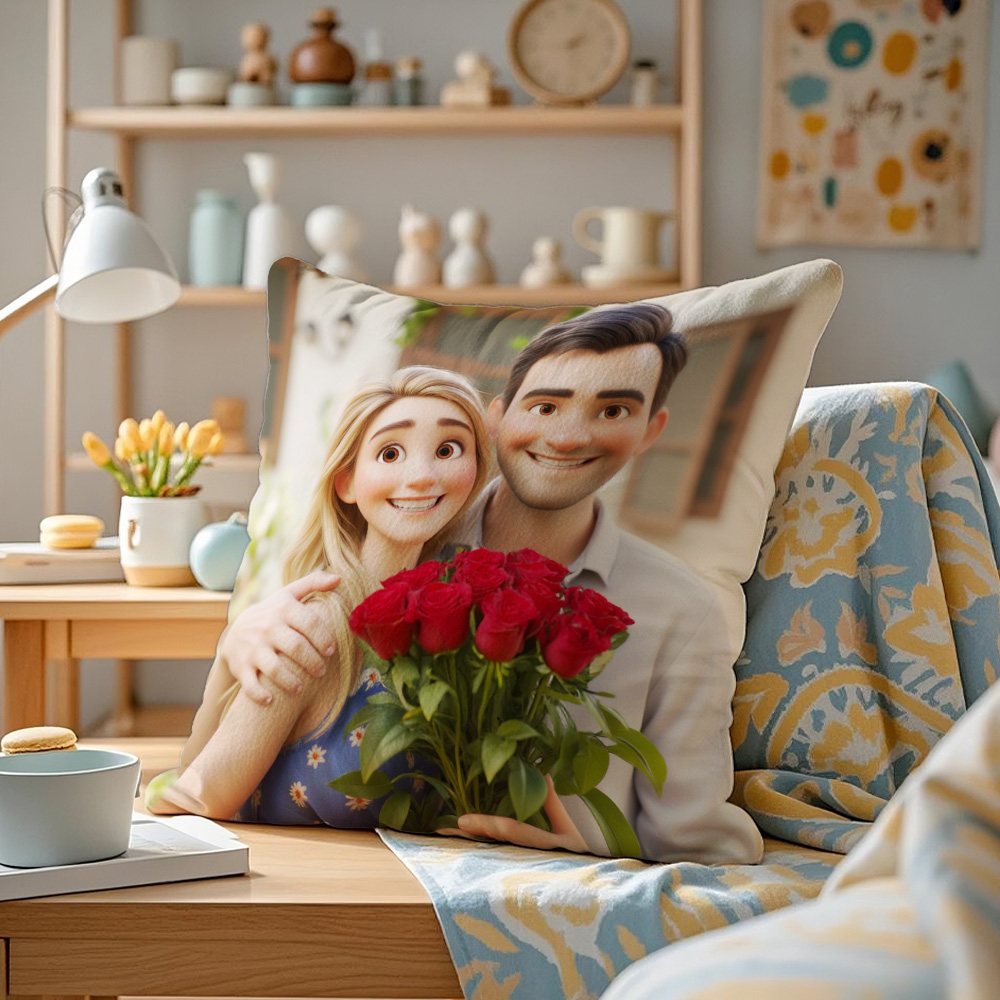 Custom Pillow Case Photo Souvenir 16*16cm