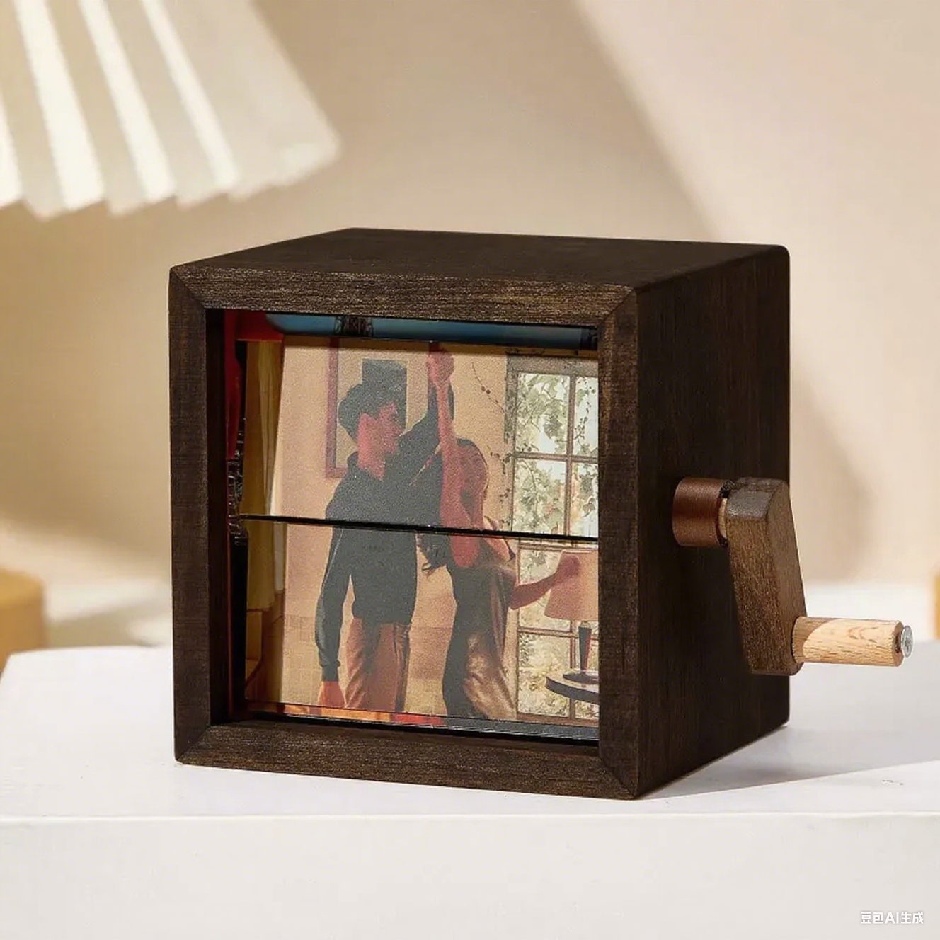 Bring Photos to Life! Custom Music Flipbook Frame Personalized Hand-Cranked Animation Magic