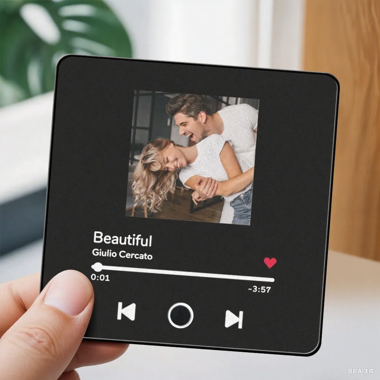 Customized Music Fridge Magnet Personalized Photo Fridge Magnet Can Play Songs and Adjust Volume