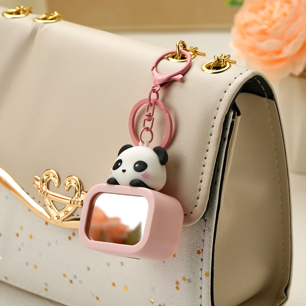 Custom Music Player Keychain with Personalized Photo Portable Makeup Mirror The Perfect Personalized Anniversary Gift for Couples