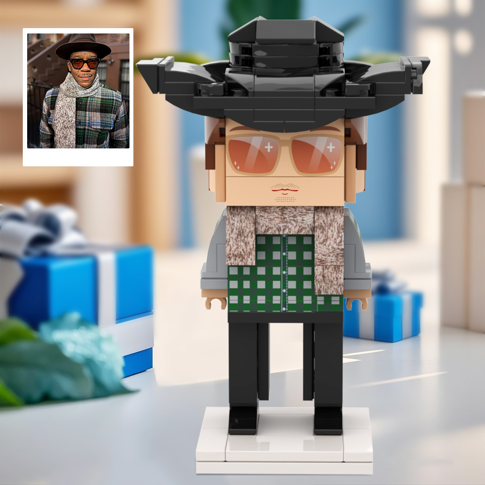 Custom Brick Figures for Father's Day – Unique Dad Block Toy