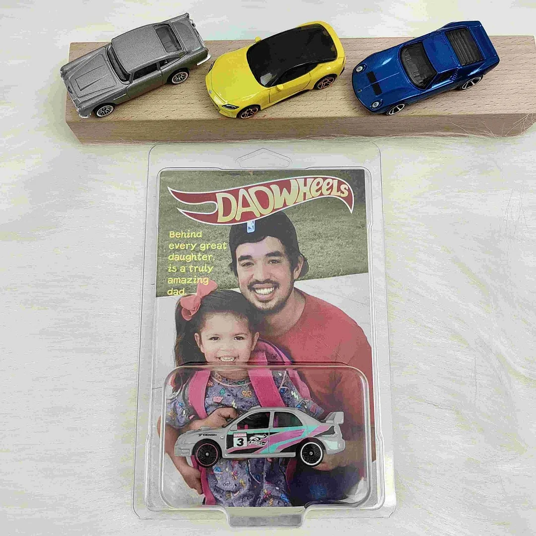 Custom Dream Car Toy - The Perfect Gift for Husband or Dad - Dad/Mom/Love/Grandpa Wheels Sports Car - MyFaceTshirt