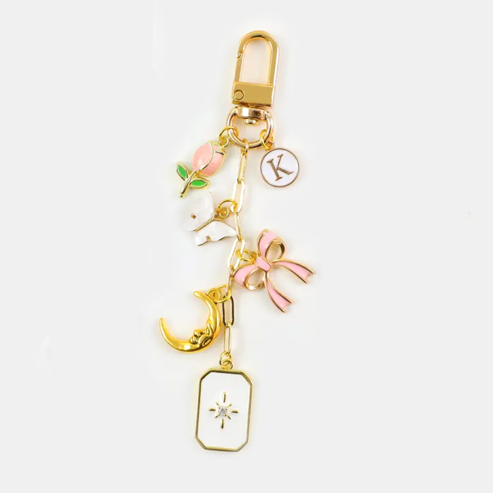 Personalized Bag Charm, Pendant Bag Charm, Initial Pendant, Charm Bag Charm, Personalized Charm, Car Charm, Birthday Gift - MyFaceTshirt