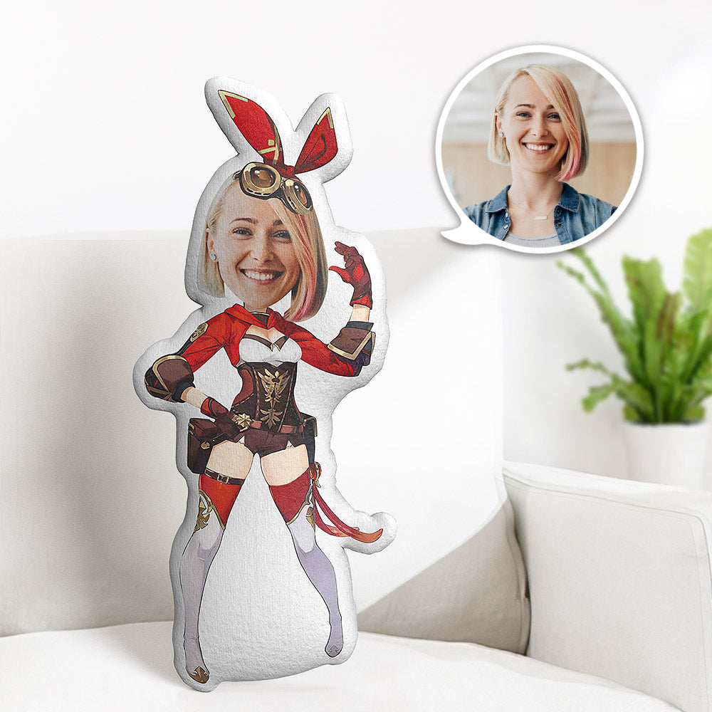 Custom Body Pillow Amber Personalized Face Throw Pillow Best Gift for Her - MyFaceTshirt