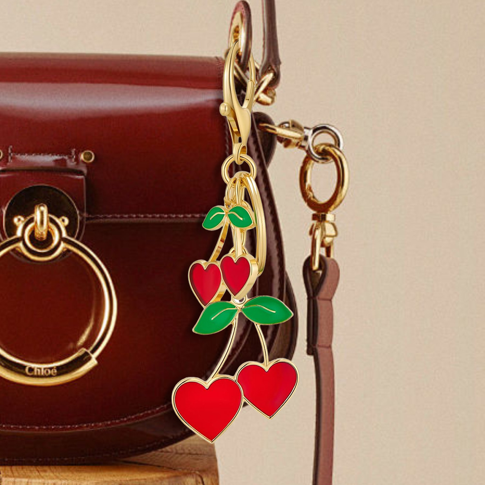 Bag Charm for Women Heart Charms Key Pendant Trendy Purse Charms Car Jewelry - MyFaceTshirt