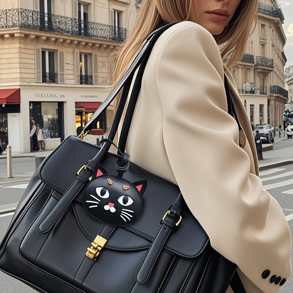 Luxury Handcrafted Bag Charms & Keychains -Plated Leather Charms for Designer Bags | Birthday & Mother's Day Gift