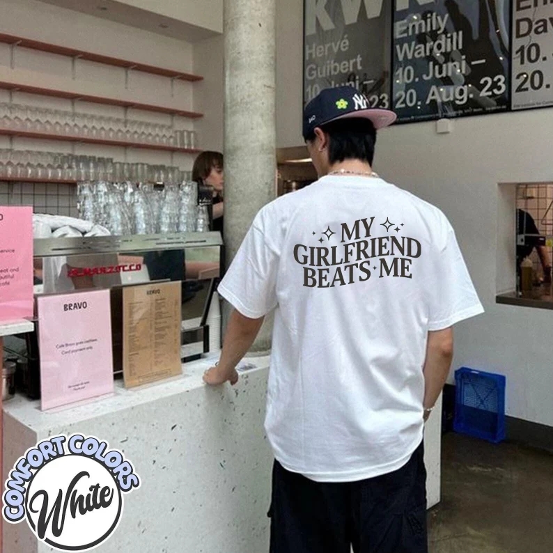 I Love My Girlfriend Comfort Colors Shirt, Funny Boyfriend Gift, I Heart My Girlfriend Shirts, Valentine Shirt Gift, Hot Girlfriend TShirt