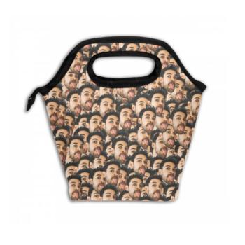 Back To School Gifts Personalized Mash Face Photo Insulation Lunch Bag - MyFaceTshirt