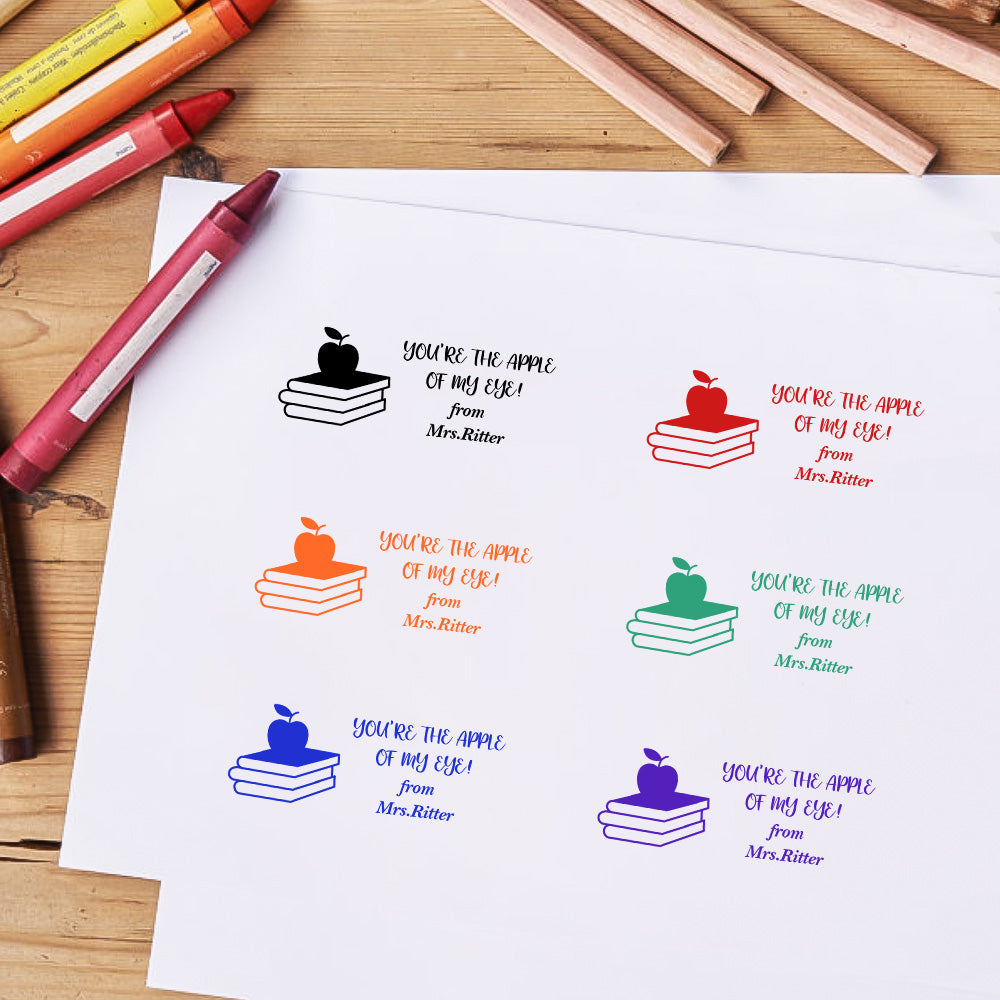 Custom Teacher Stamp Classroom Teacher Stamp Gifts for Teachers - mysiliconefoodbag