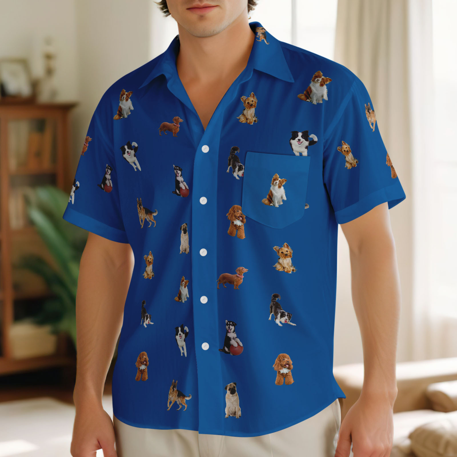 Custom Hawaiian Baseball Jersey with Face Teamname Name Number Persona