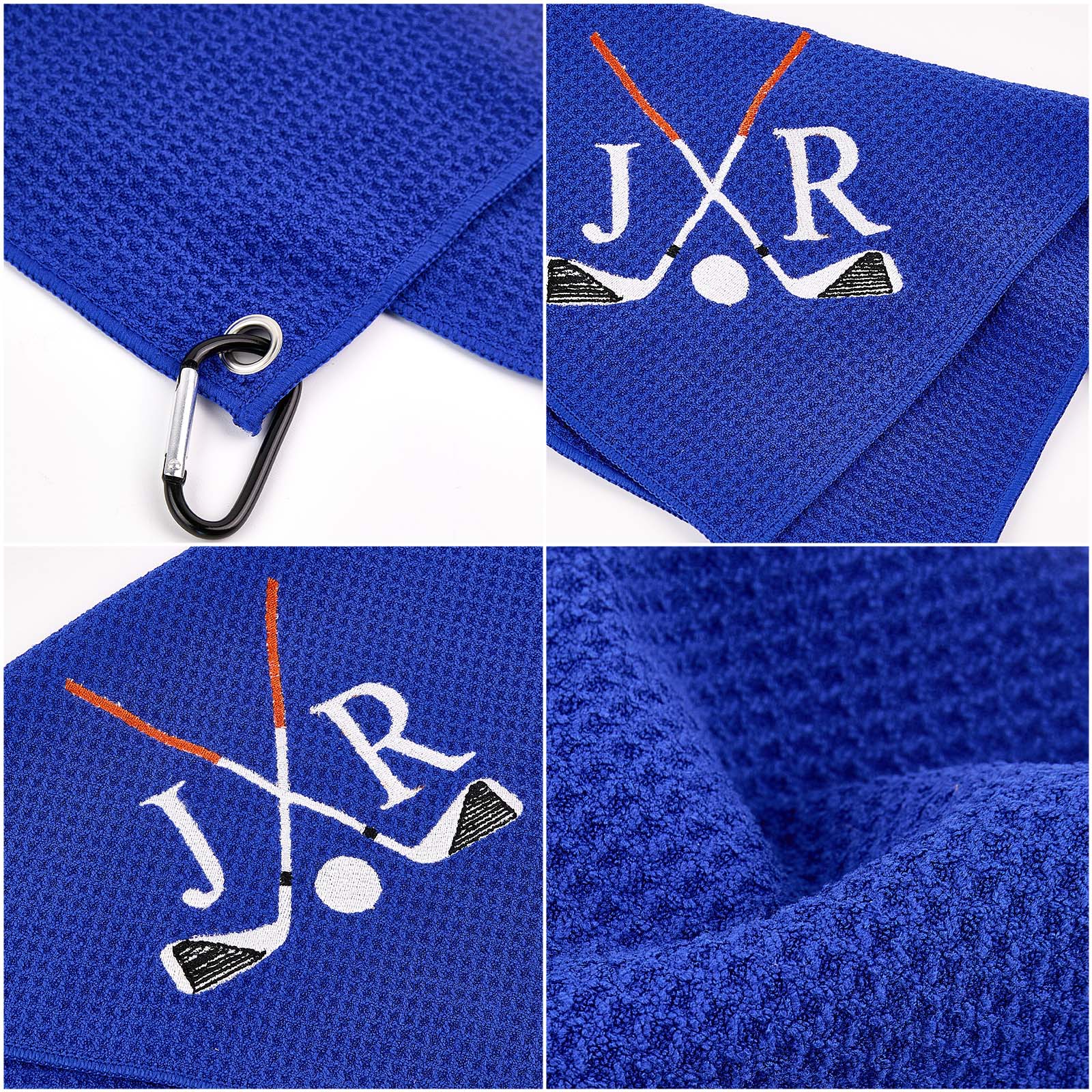Personalized Golf Towel - Monogrammed Golf Towel - Golf Gift - Embroidered