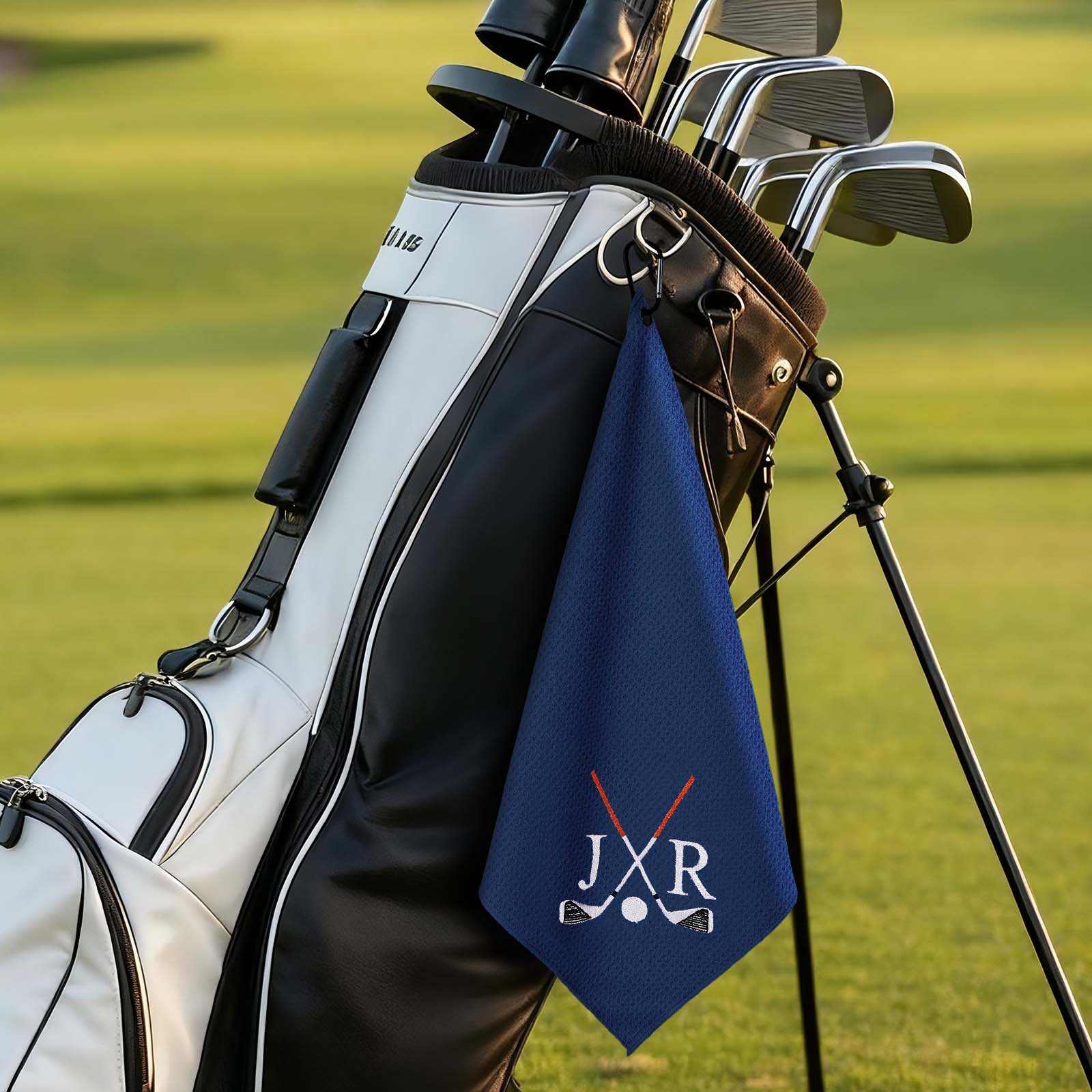 Personalized Golf Towel - Monogrammed Golf Towel - Golf Gift - Embroidered