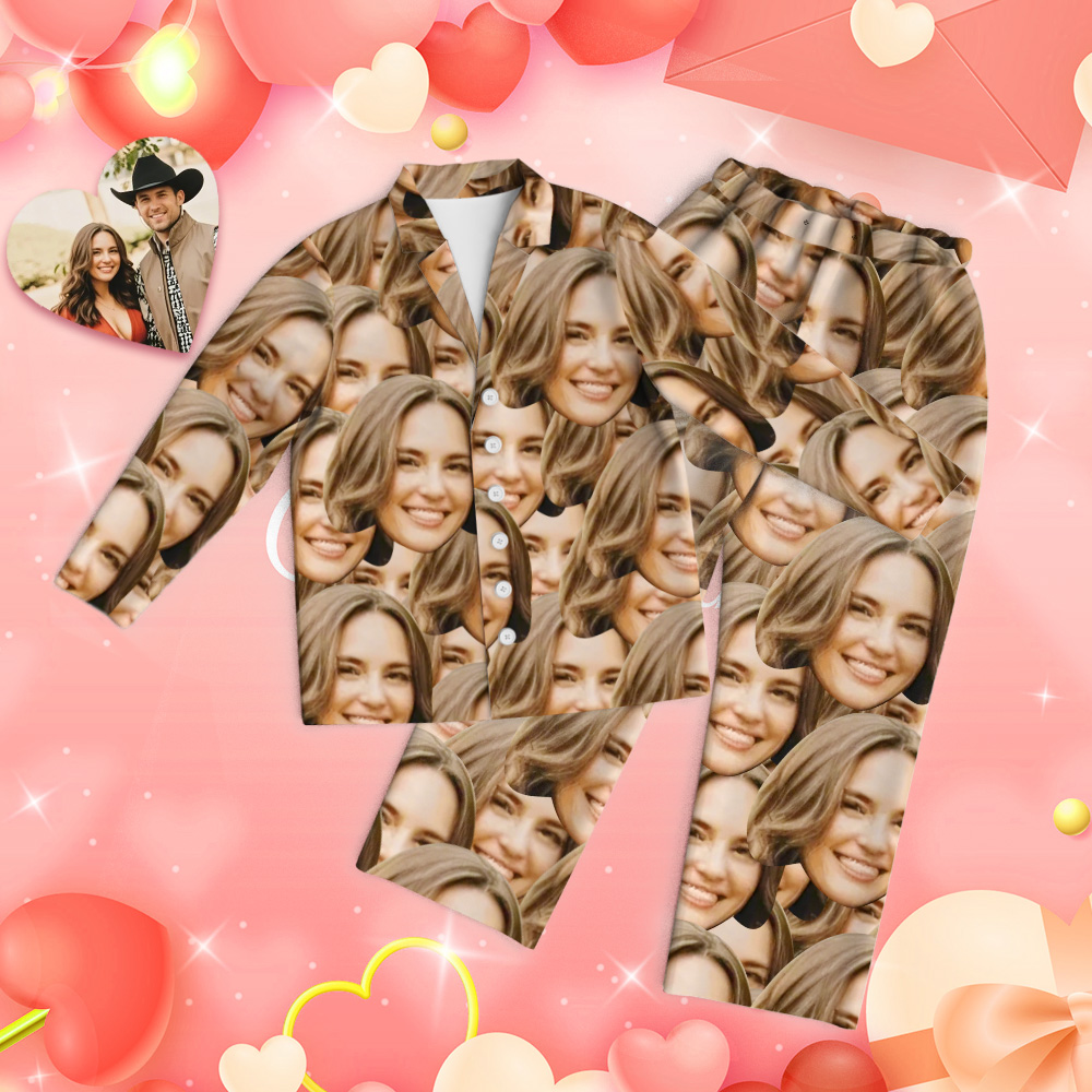 Custom Face Pajamas - Face Mash