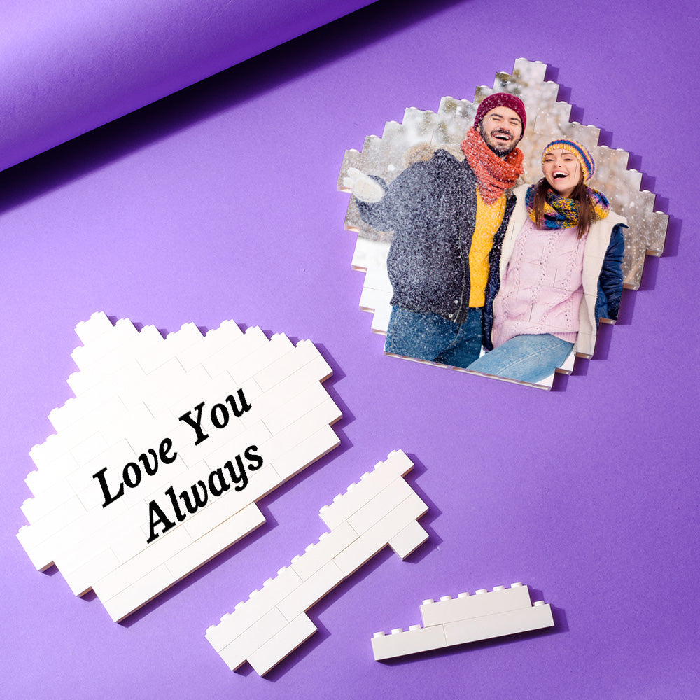 Custom Photo Block Building Bricks Pentagon Shape - MyFaceTshirt