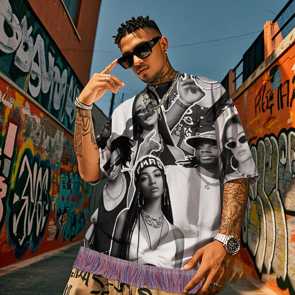 Custom Vintage Photo Tapestry Sweatshirt Hoodie