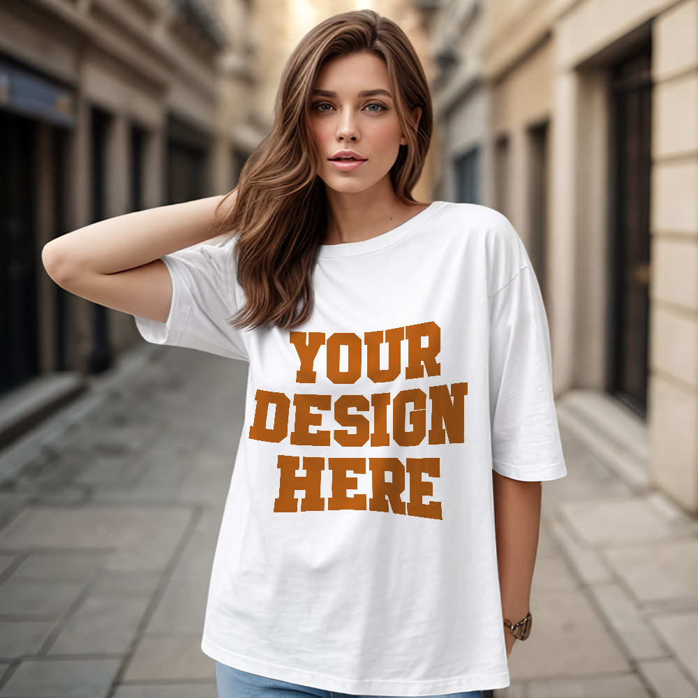 Design Your Own T-Shirt Fully Customized T-Shirt