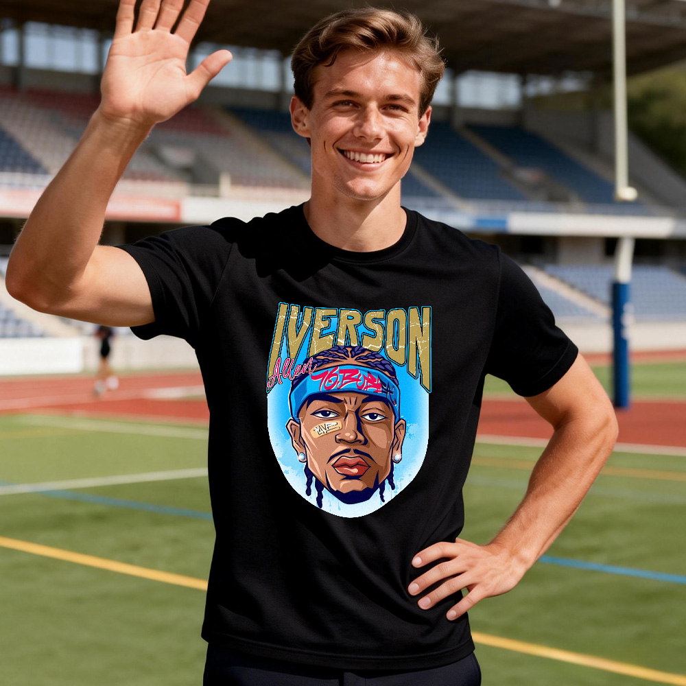 Custom Photo Tee Vintage 90s Basketball Shirt