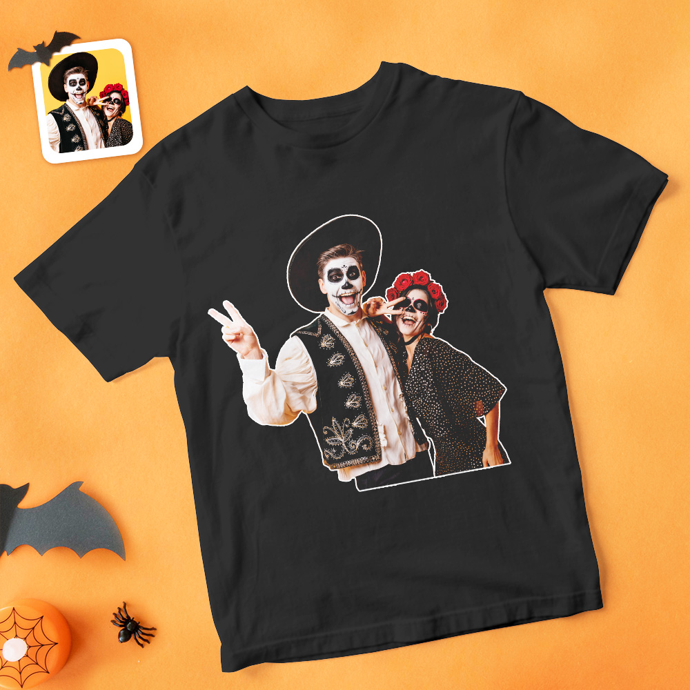 Custom My Photo Printed T-shirt Personalized Picture On Shirt for Gifts