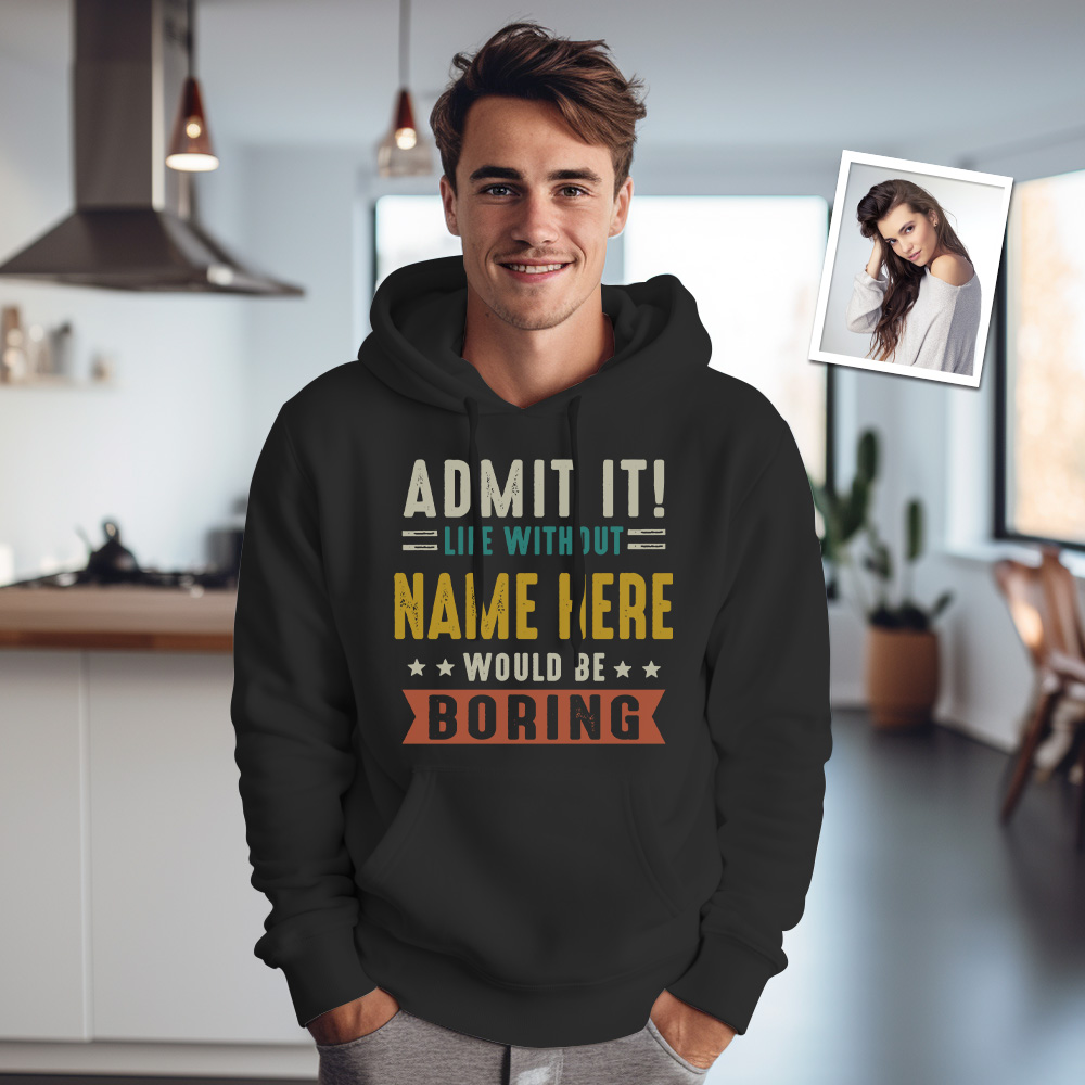 Personalized Name Hoddie The Perfect Gift For Him Unique Gift