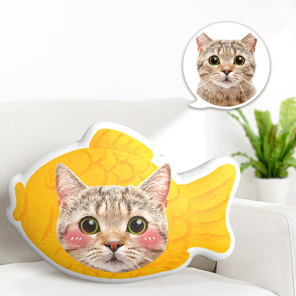 Kawaii Fish Anime Hug Pillow - Unique Gifts for Cat Lovers and Pillow Collectors - MyFaceTshirt