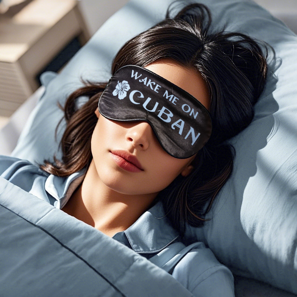 Custom Hawaiian Sleep Mask Personalized Birthday Party Favors Sleep Mask Perfect addition to the hangover bags