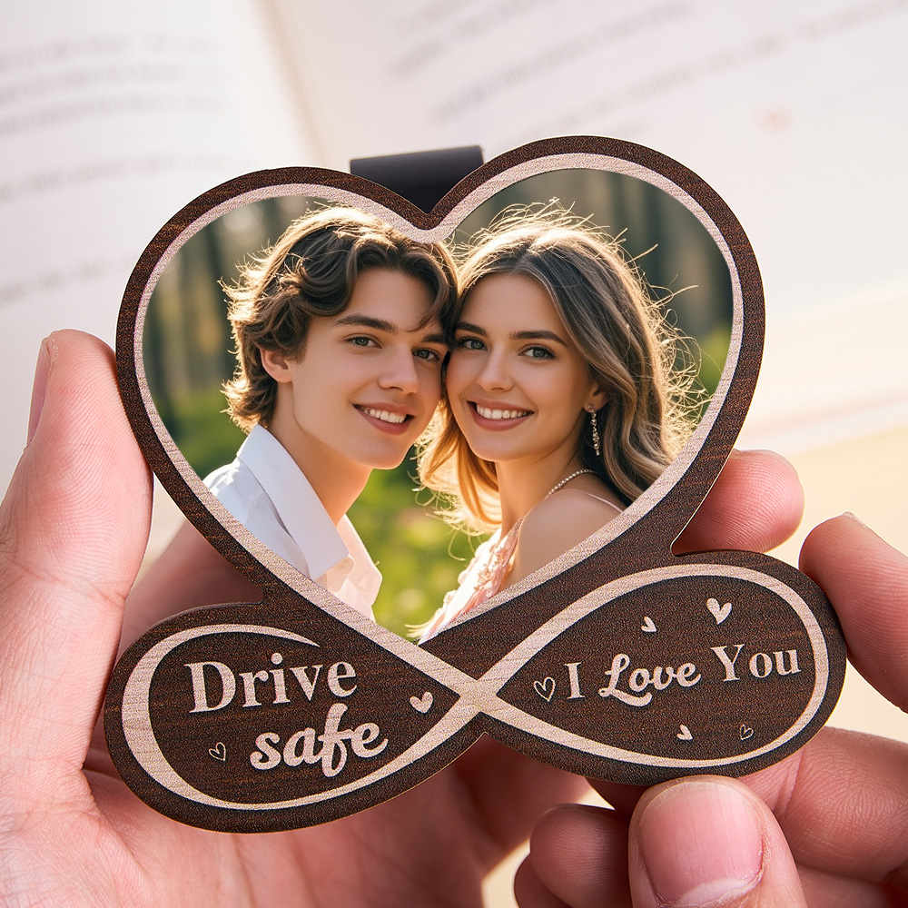  Custom Photo All Of Me Loves All Of You Couple Personalized Custom Car Visor Clip Gift For Husband Wife Anniversary