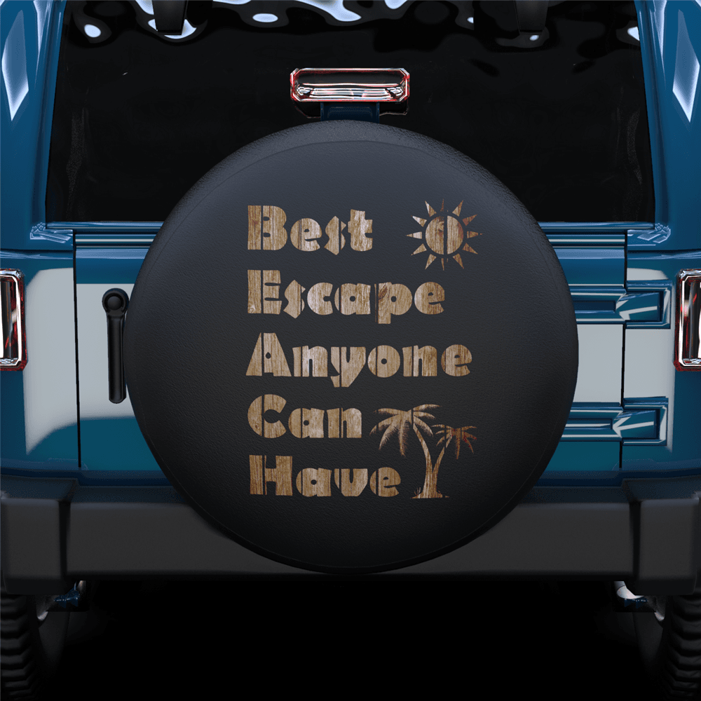 Best Escape Spare Tire Cover For Jeep/RV/Camper/SUV - MyFaceTshirt
