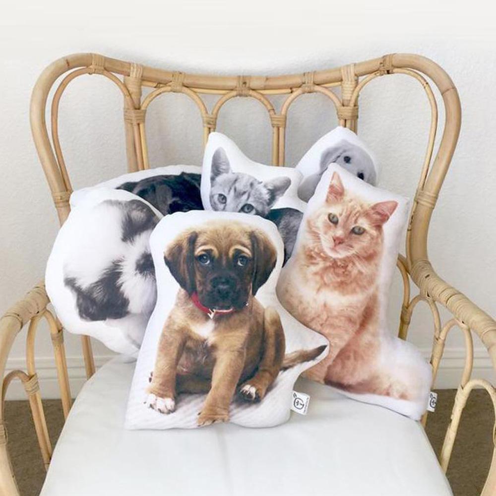 Custom Pet Photo Pillow Personalised Pet Body Pillow Pet Portrait Memorial Gifts - MyFaceTshirt