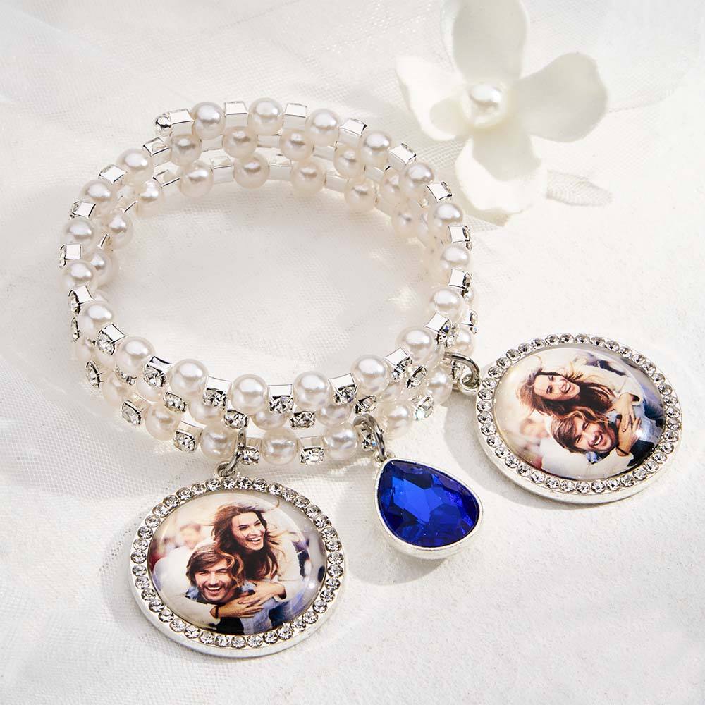 Bridal Bouquet Charm, Bridal Charm, Wedding Bouquet Charm, Memorial Photo Charm, Bling Wedding Charm