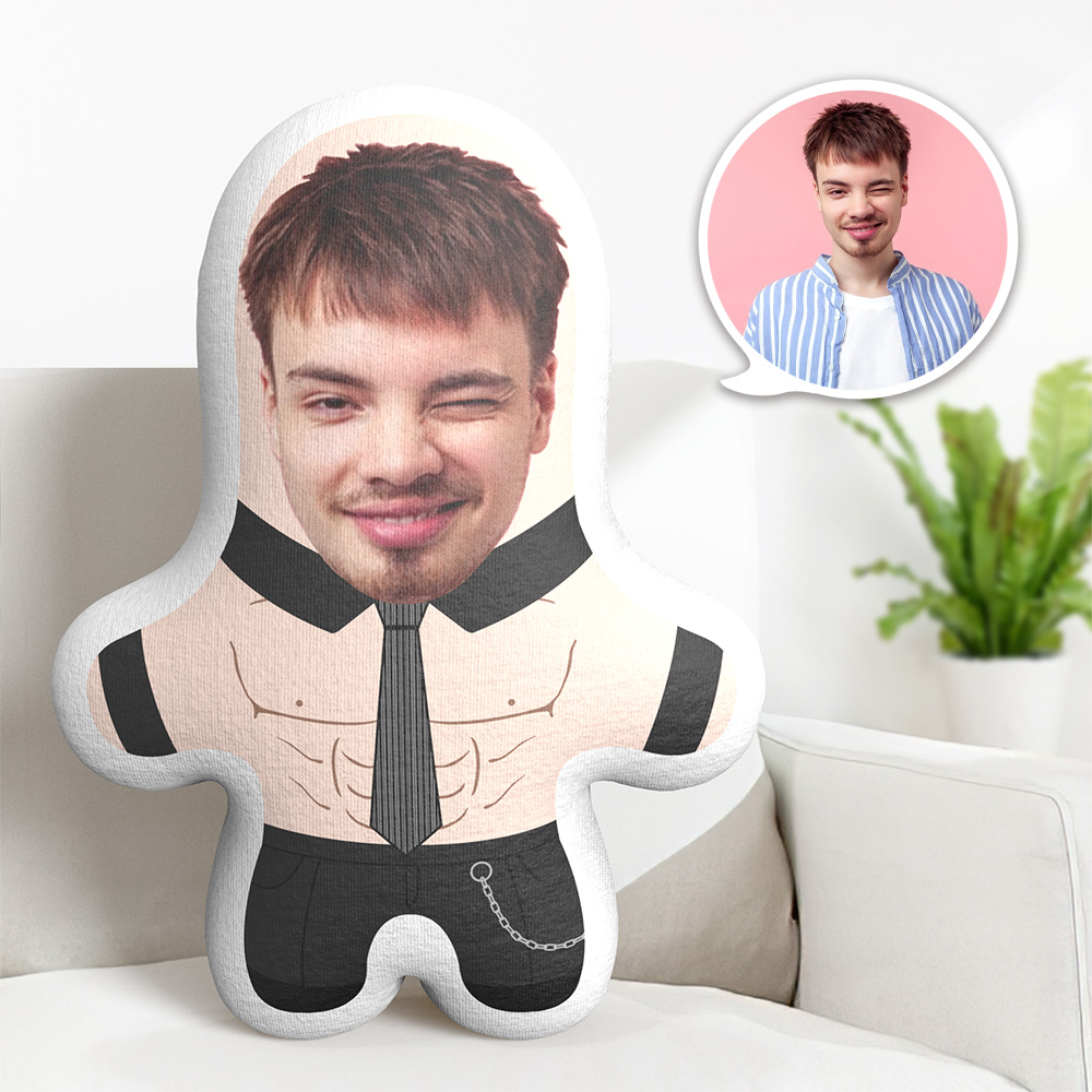 Custom Photo Face Pillow Male Stripper Face Pillow
