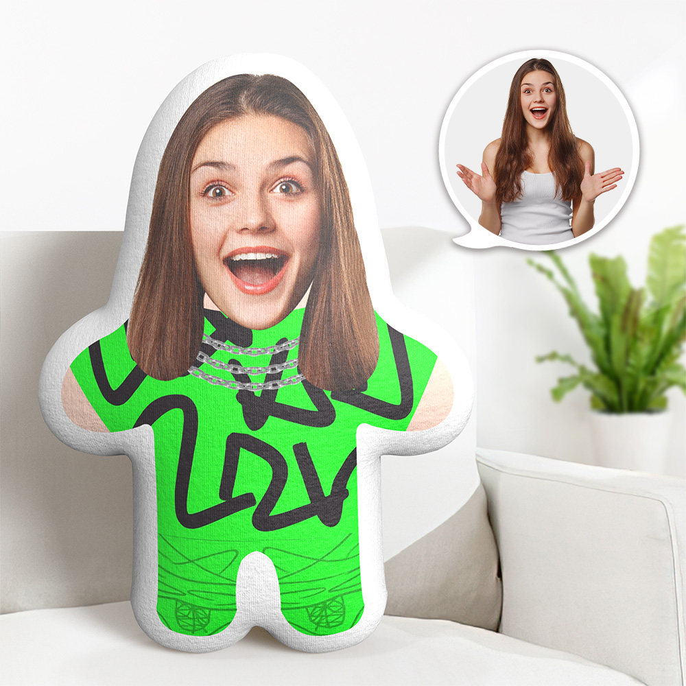 Custom Photo Face Pillow Billie Face Pillow