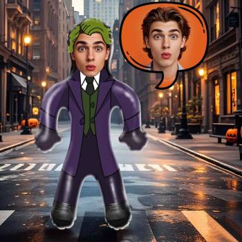 The Joker Air MiniMe Dolls, Vivid Horror Blow Up Doll Halloween Horror Air MiniMe Dolls - MyFaceTshirt