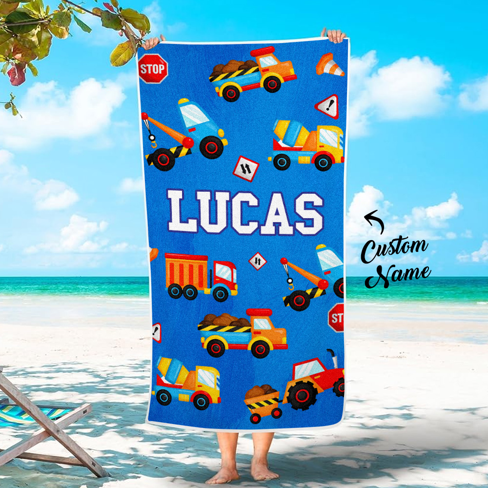 Personalized Lovely Kid Towel for Summer & Beach - MyFaceTshirt