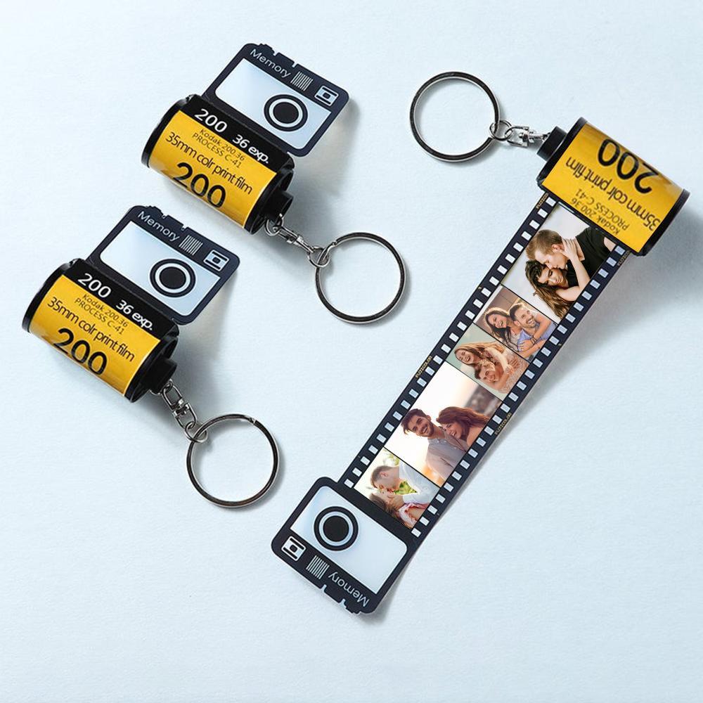 Custom Camera Film Roll Keychain Design Your Own Now - MyFaceTshirt