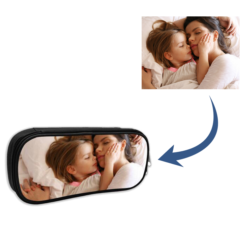 Back To School Gifts Personalized Photo Makeup Bag, Pencil bag - MyFaceTshirt