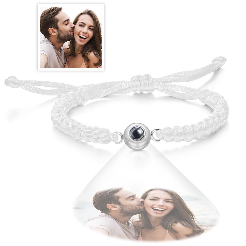 Custom Photo Projection Bracelet Simple Design Trend Gifts - MyFaceTshirt