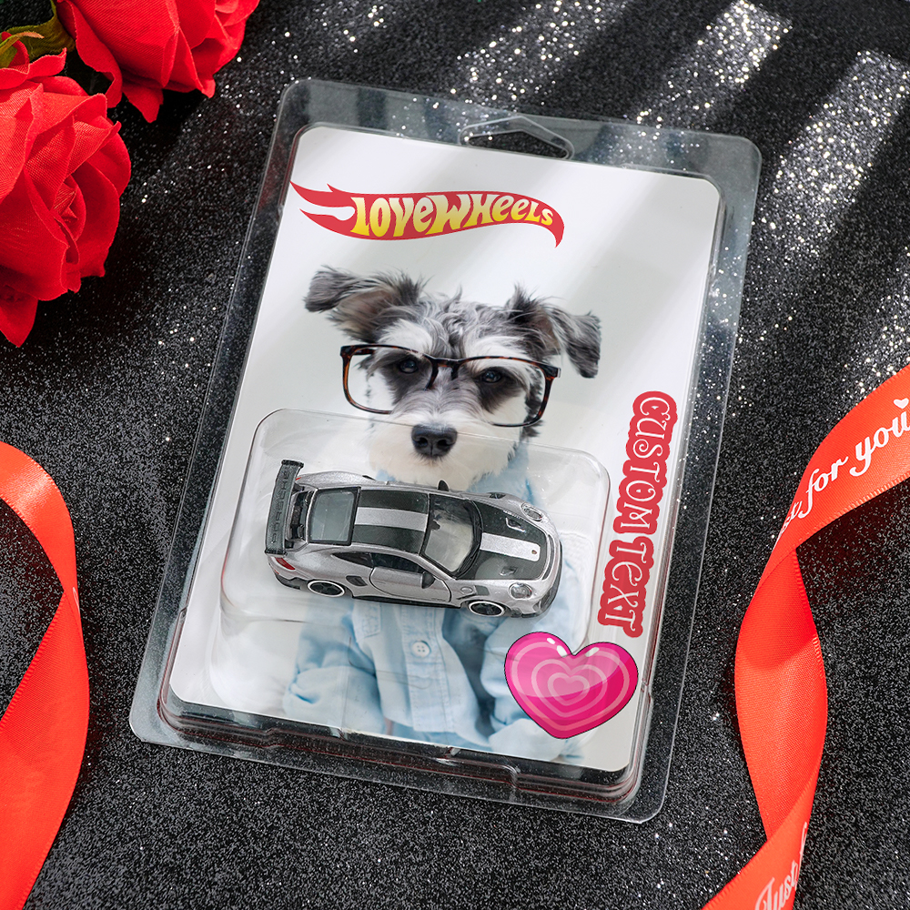 Zoom into Pet Playtime with Toy Car - Personalized Toy Dream Car - Perfect Gifts for Pet Lovers! - MyFaceTshirt
