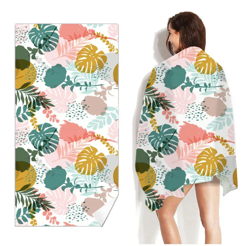 Large quick-drying beach towel