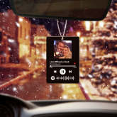 Custom Spotify Code Car Air Freshener Rearview Mirror Ornament Air Freshener Gifts For Him