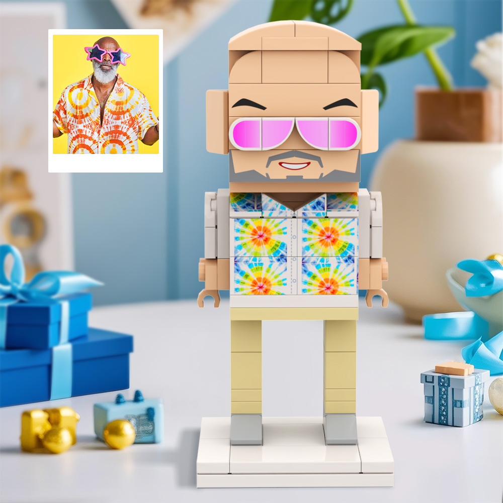 Custom Brick Figures for Dad – Special Father's Day Gift