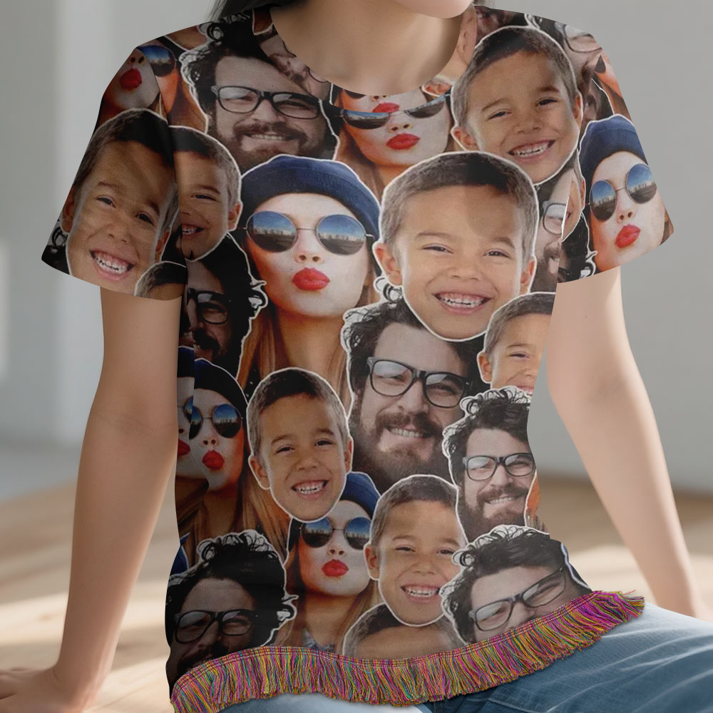 Custom Vintage Photo T-Shirt Personalized Photo Gift