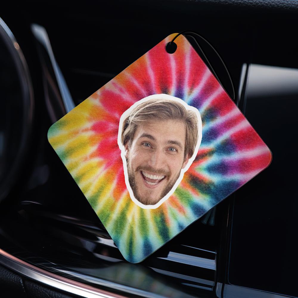 Personalized Photo Car Fresheners Double Sided Choose your Scent - MyFaceTshirt