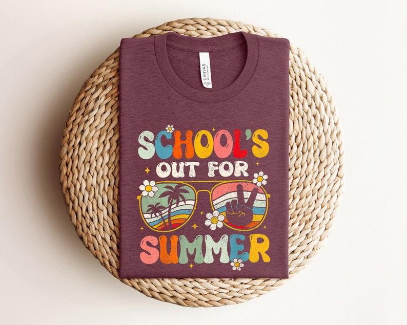 Schools Out For Summer Shirt, Happy Last Day Of School Shirt, Summer Holiday Shirt, End Of the School Year Shirt, Classmates Matching Shirt