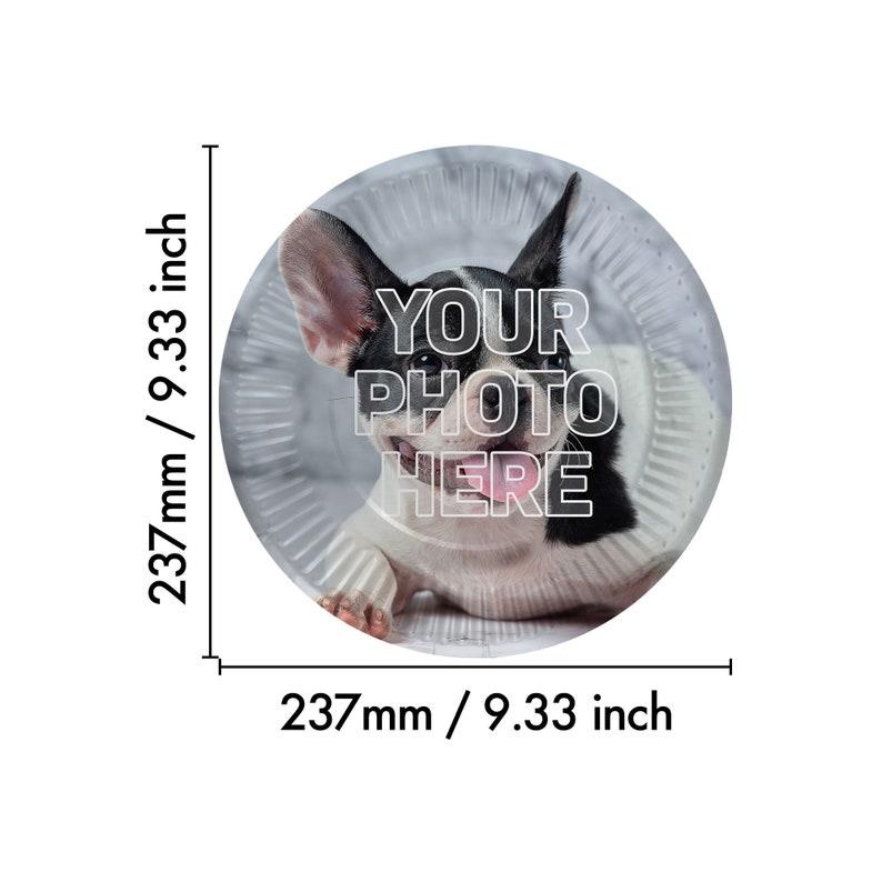 Custom Party Plates, Personalized Paper Plates, Birthday wedding Decorations, Personalised tableware, add photo text childrens