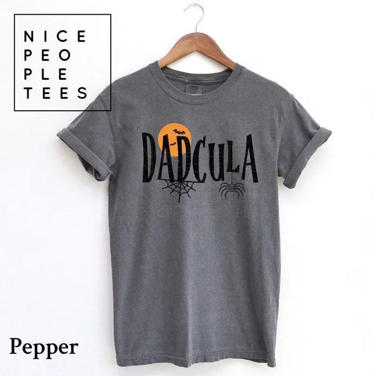 Halloween Comfort Colors Shirt, Dadcula shirt, Halloween shirt for Dad, Deady tee Halloween t-shirt, Dad Halloween shirt